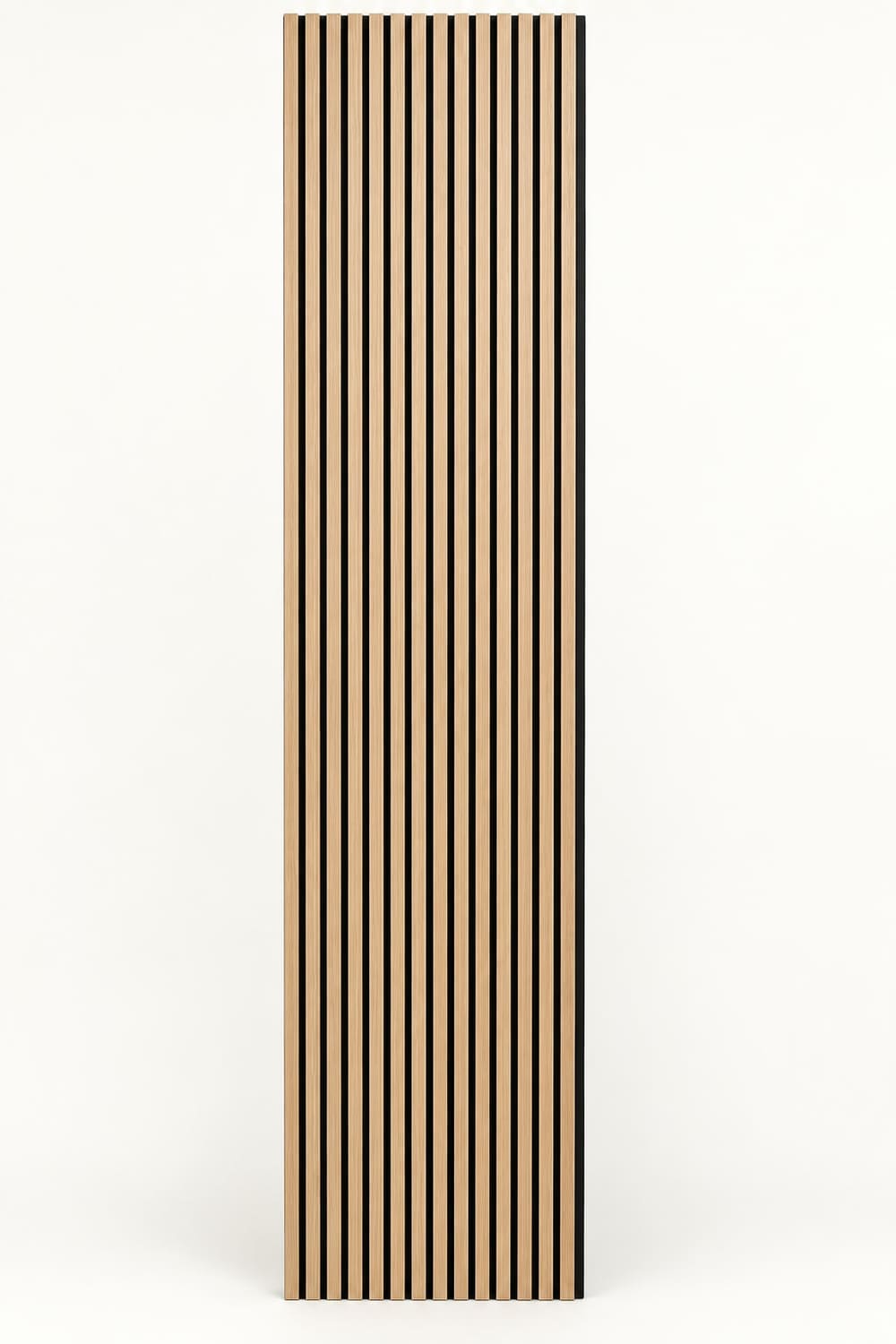 Akoestisch wandpaneel Light Oak, vooraanzicht